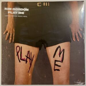 Kim Gordon – PLAY ME – Ltd Ed White Vinyl Record, Matador, 2026 NEW Sonic Youth